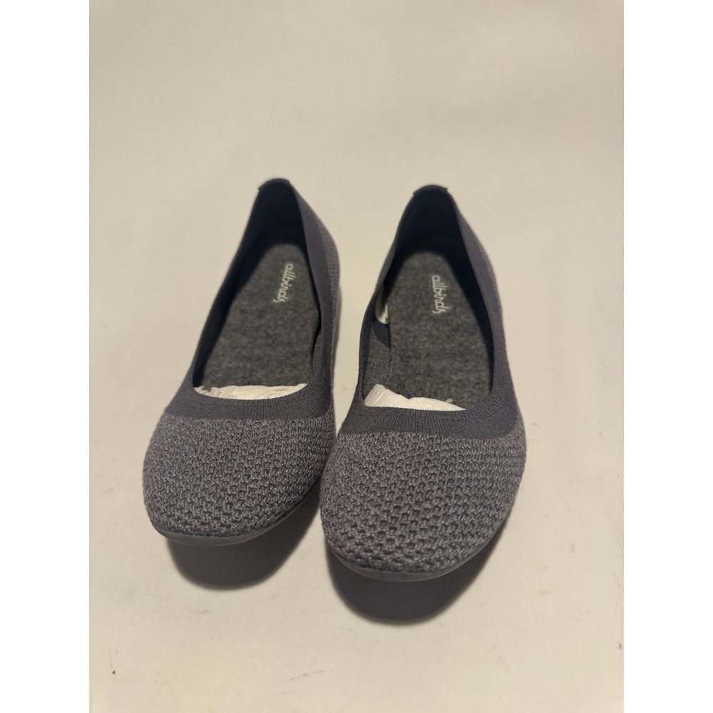 Allbirds Women's Size 7 Gray Slip-On Ballet Shoes comfy casual